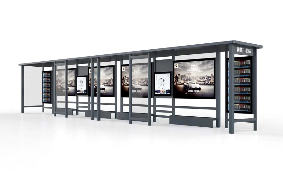 【2020年5月6日】連云港公交候車(chē)亭安裝完成