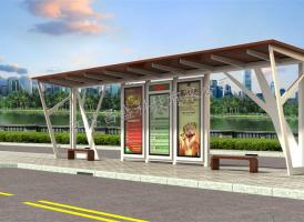 2015年8月14號新疆候車亭第二批生產完成