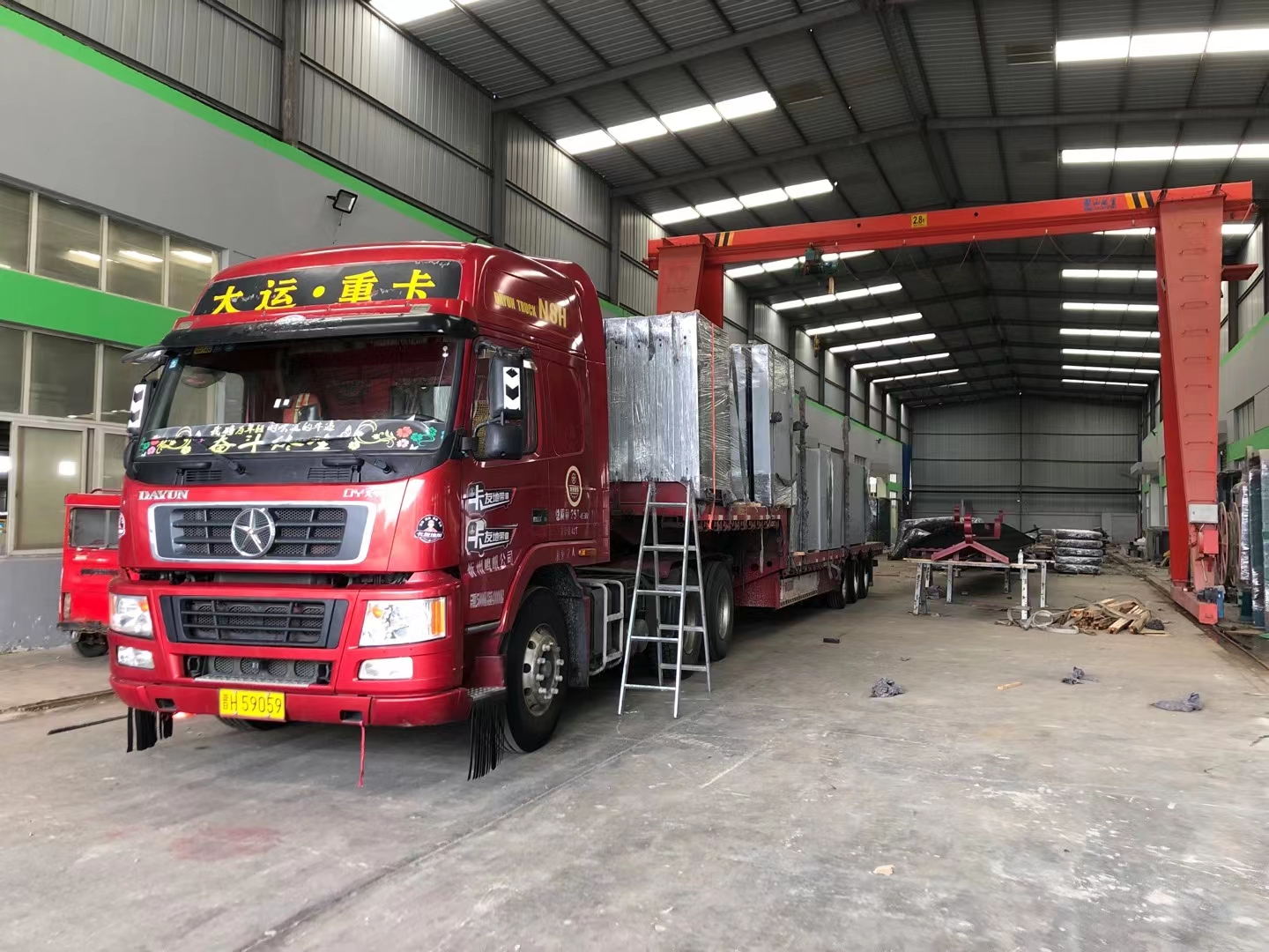 【2021年8月2日】北京市候車亭項目發貨通知