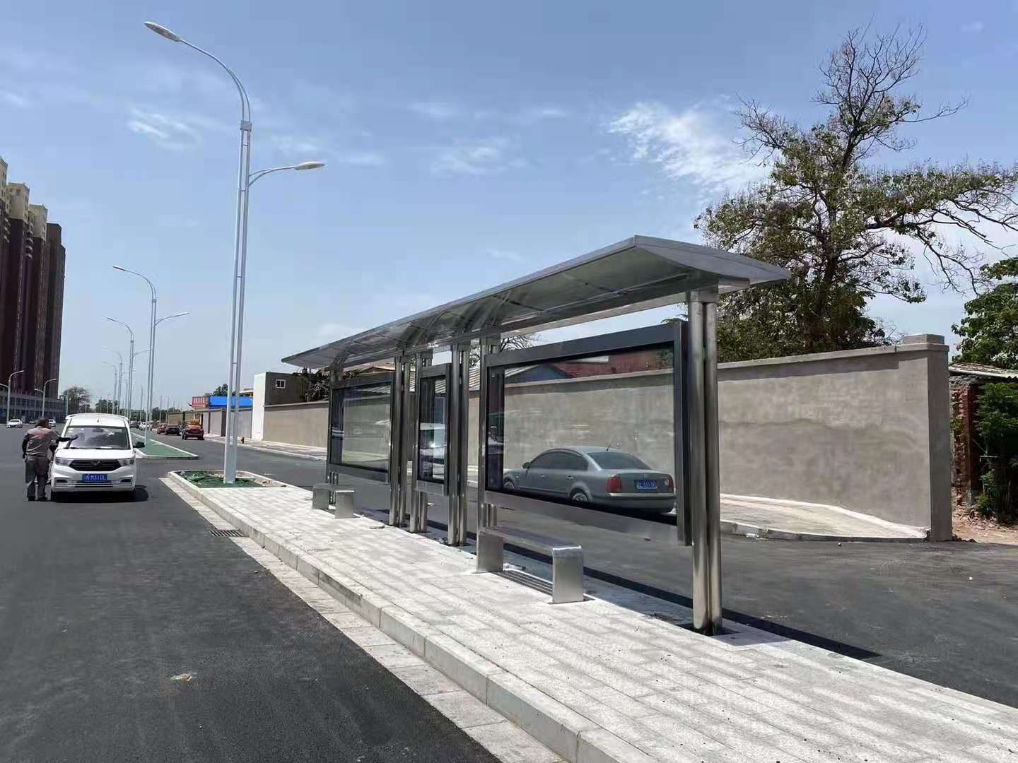 【2021年8月4日】江西撫州公交候車亭發貨通知