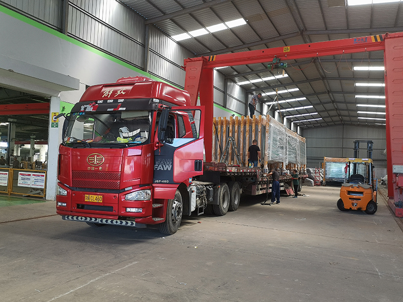 【2021年8月25日】陜西公交候車亭發貨案例